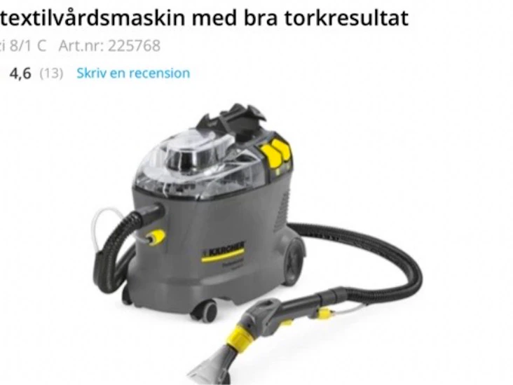 Kädseltvätt uthyres