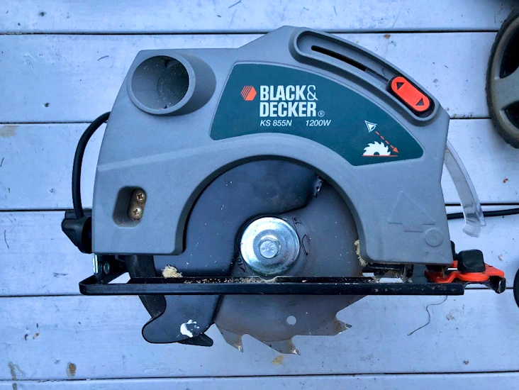 Cirkelsåg black & decker