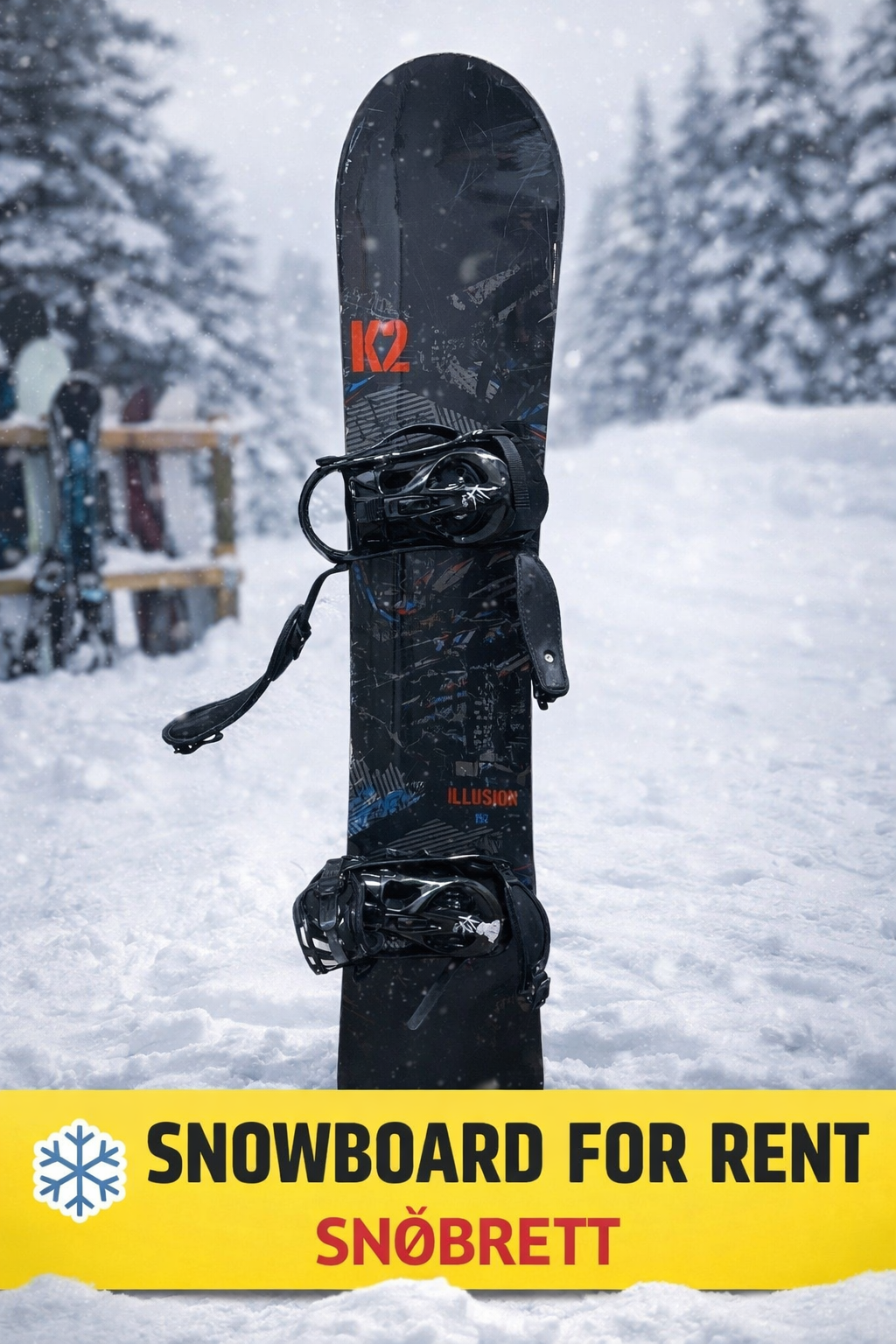 K2 solid snowboard 