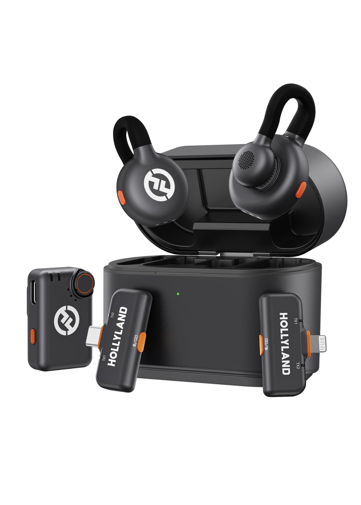 Hollyland lark m2s wireless lavalier microphone