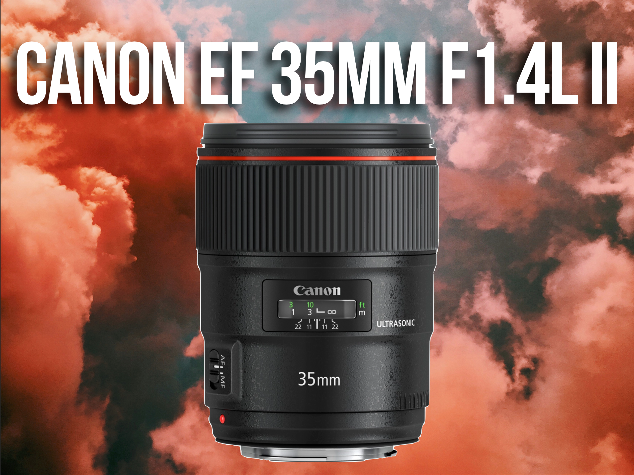 Canon ef 35mm f1.4 l ii usm prime lens