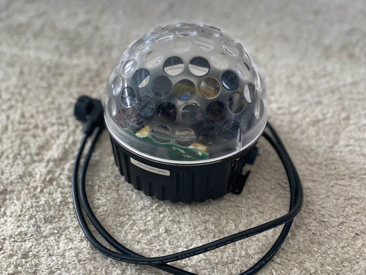 Juhla/ bilevalot showtec disco star