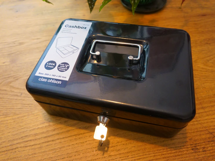 Kassaskrin/cashbox 25x18x9