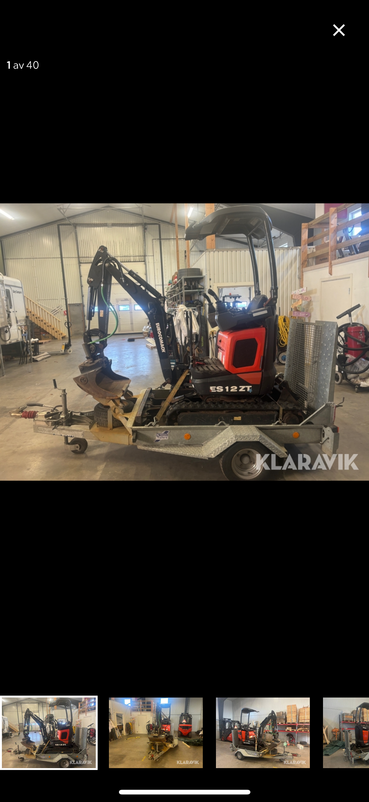 Grävmaskin eurocomach