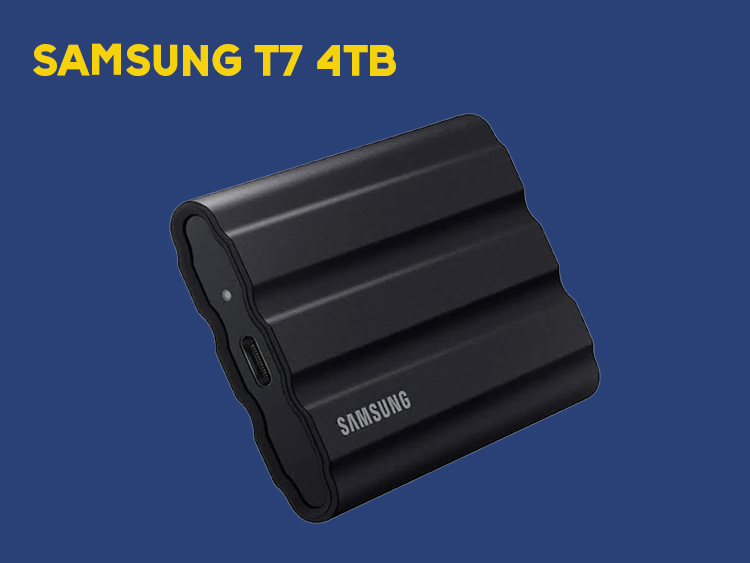 Samsung t7 - 4k ssd