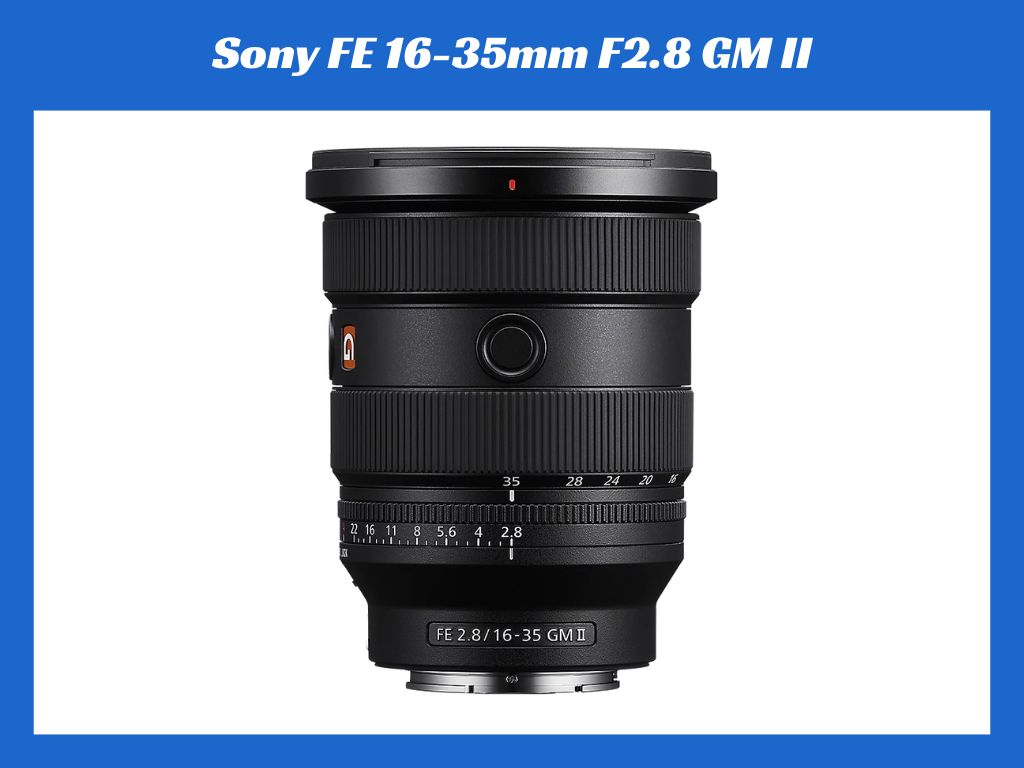 Sony fe 16-35mm f2.8 gm ii lens (e-mount) 