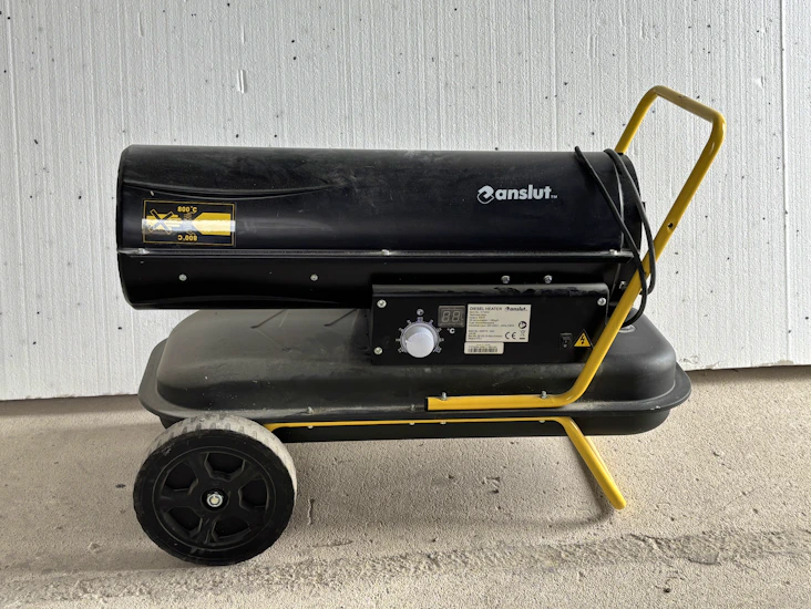 Dieselvärmare 20 kw 550 m³/h