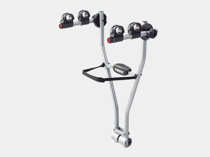 Cykelhållare för 2 cyklar dragkrok thule