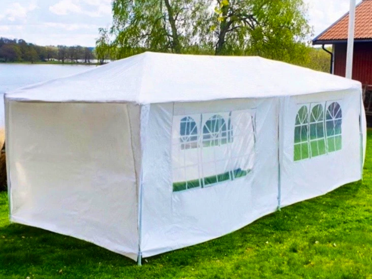 Partytält 6x3m