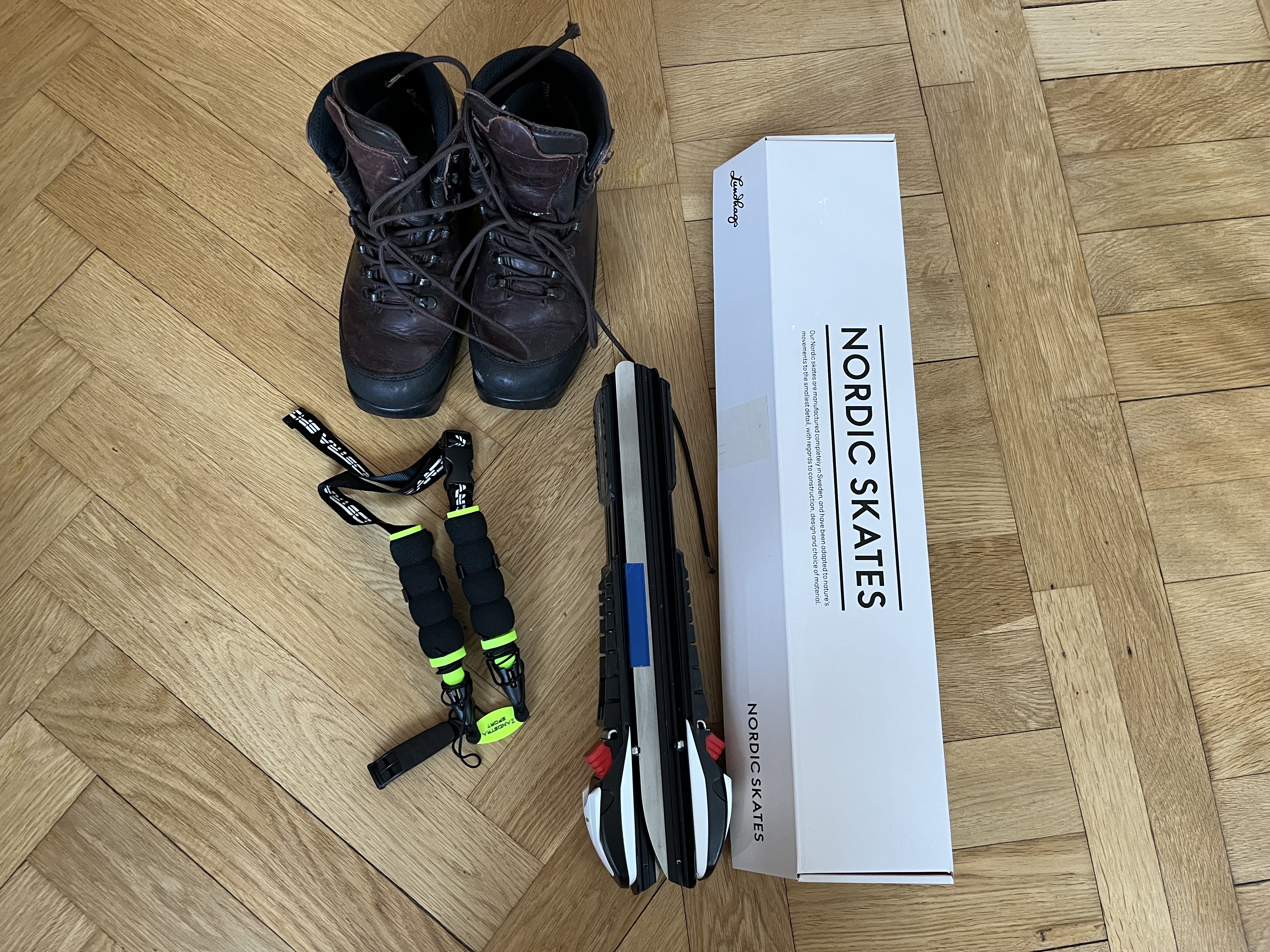 Nordic skates långfärdsskridskor strl 37