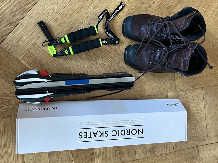 Nordic skates långfärdsskridskor strl 37