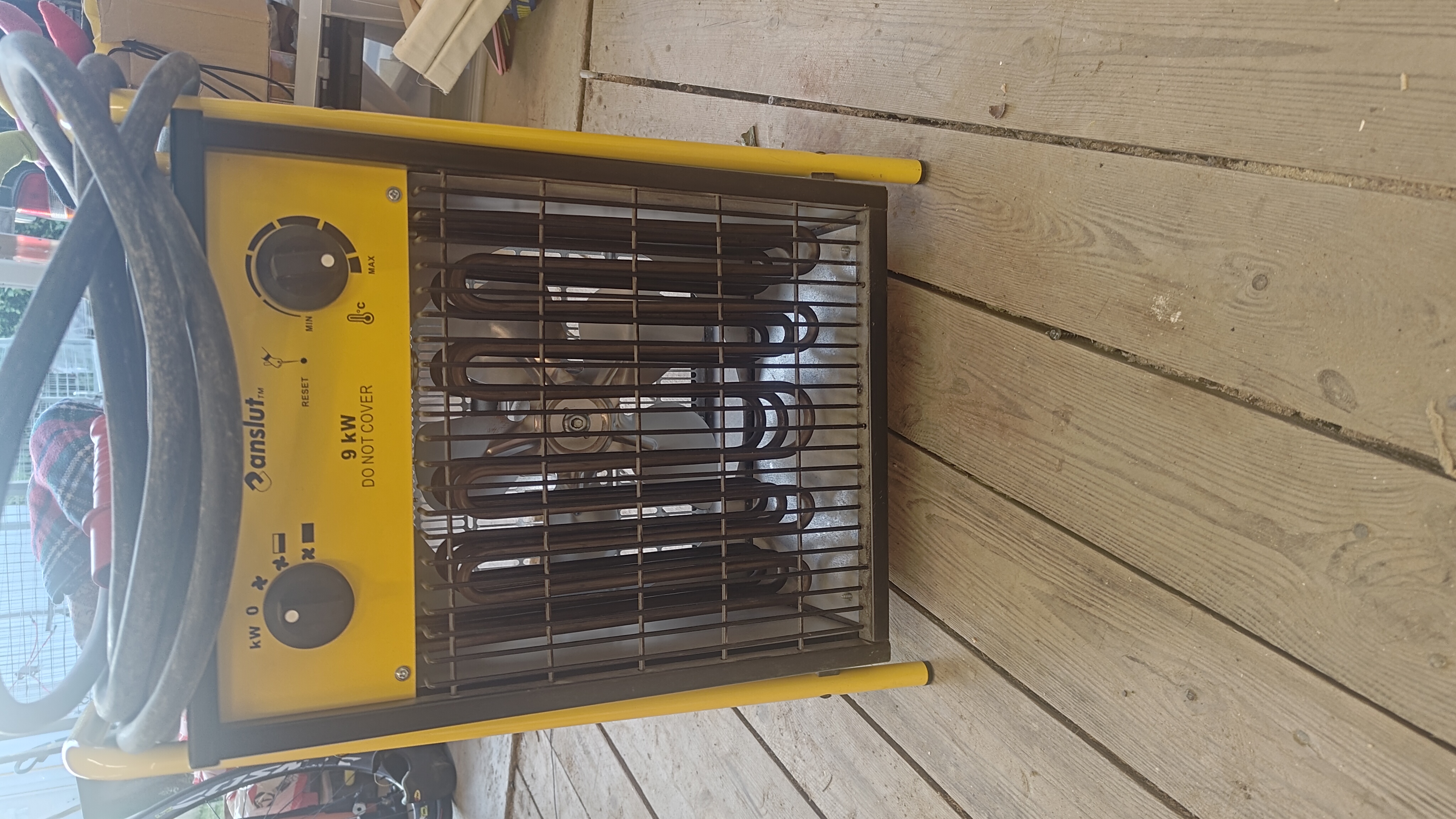 Värmefläkt 9kw