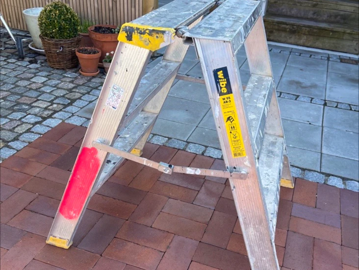 Låg trappstege höjd: 75 cm