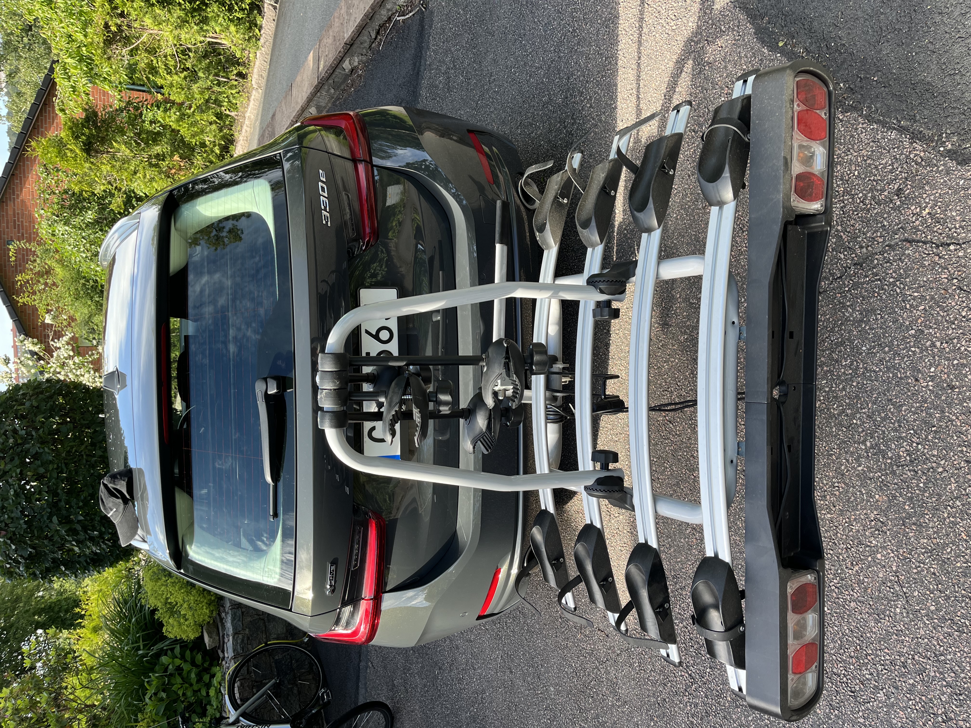 Cykelhållare, 4st, för dragkrok