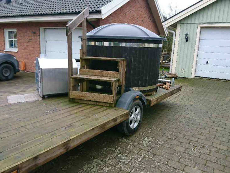 Badtunna på 80km/h släp