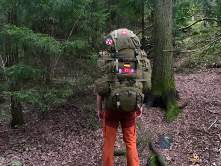 120l+ stryktålig ryggsäck - para ranger pack