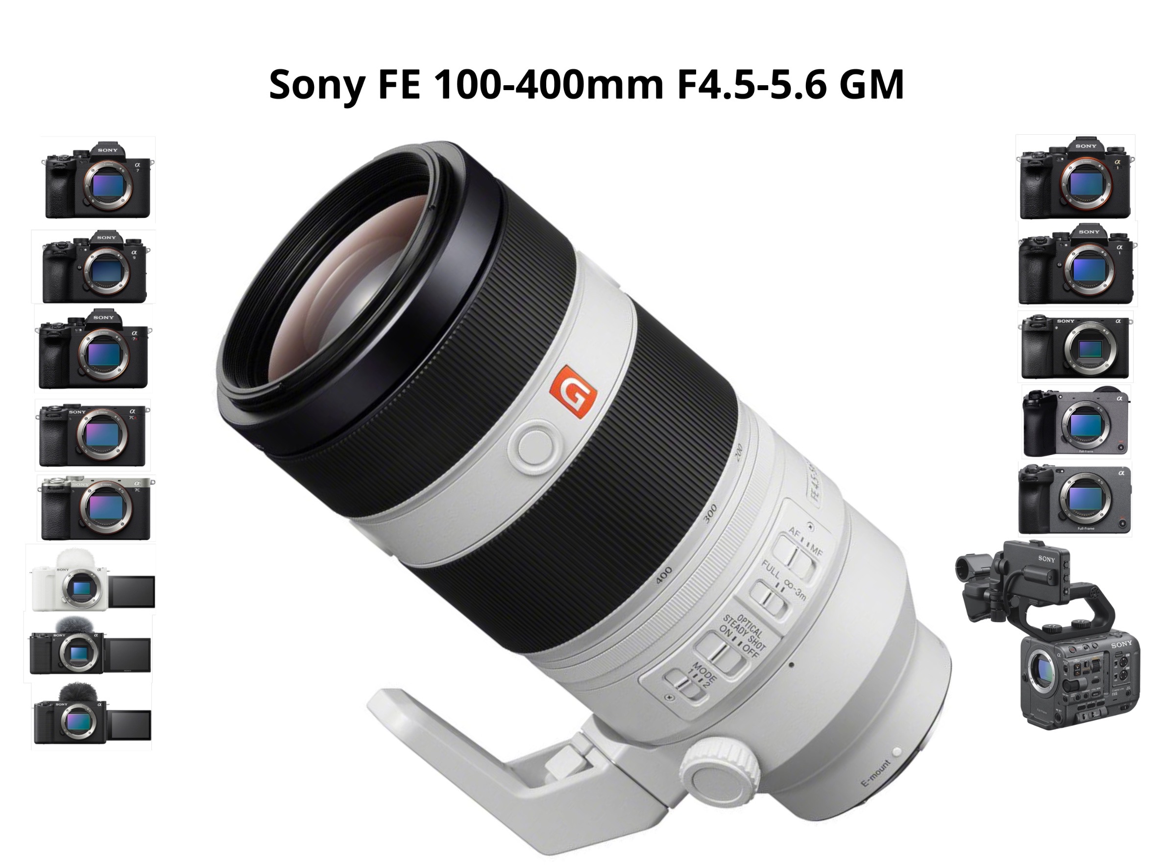 Sony fe 100-400mm f4.3-5.6 gm 
