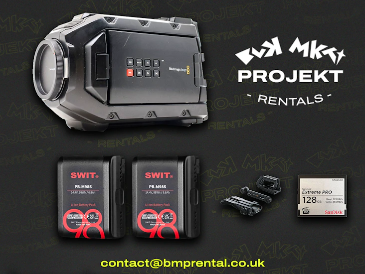 Blackmagic ursa mini 4.6k g1 - pl mount