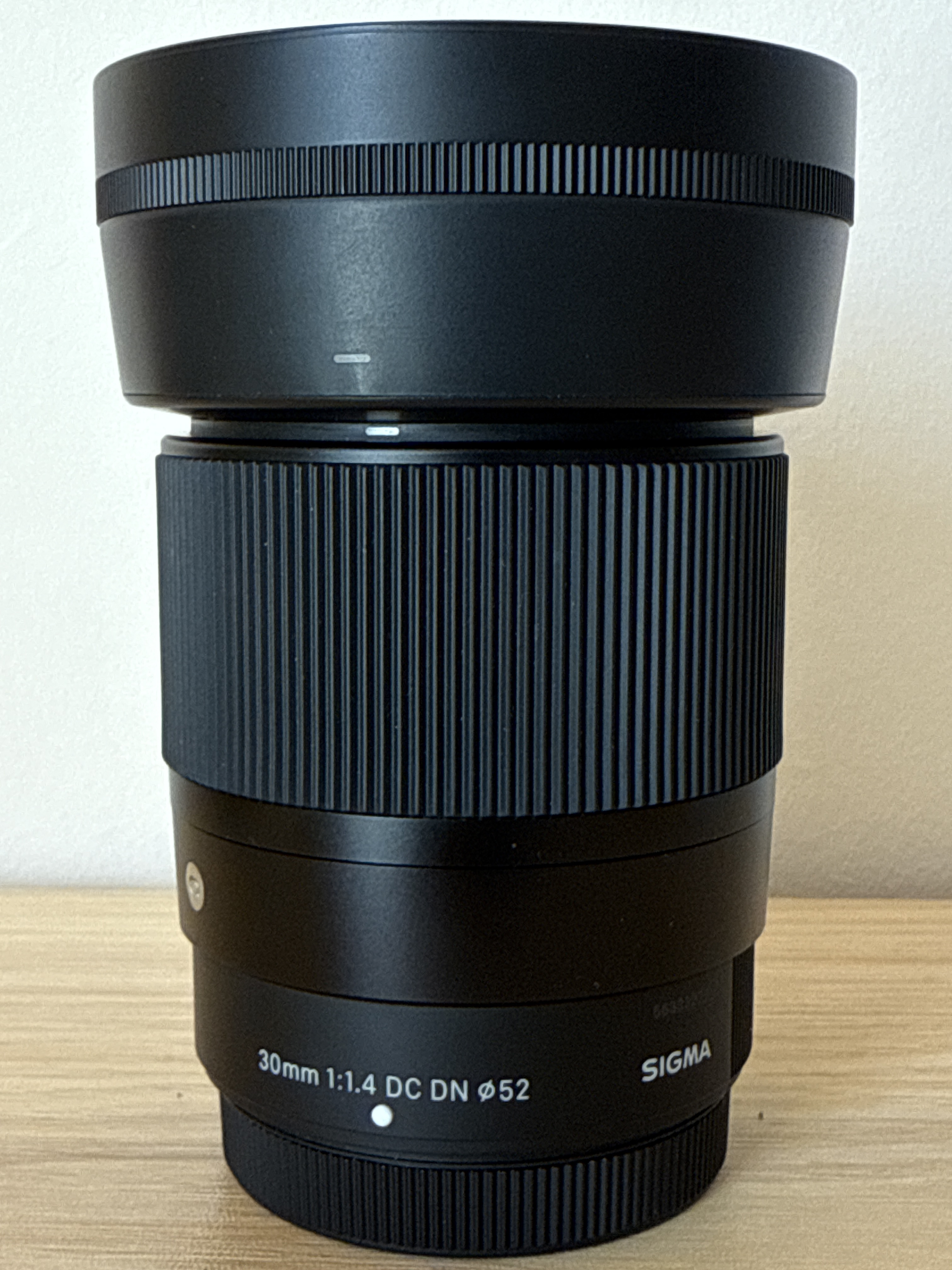 Sigma 30 mm f1.4 : fuji x - mount 