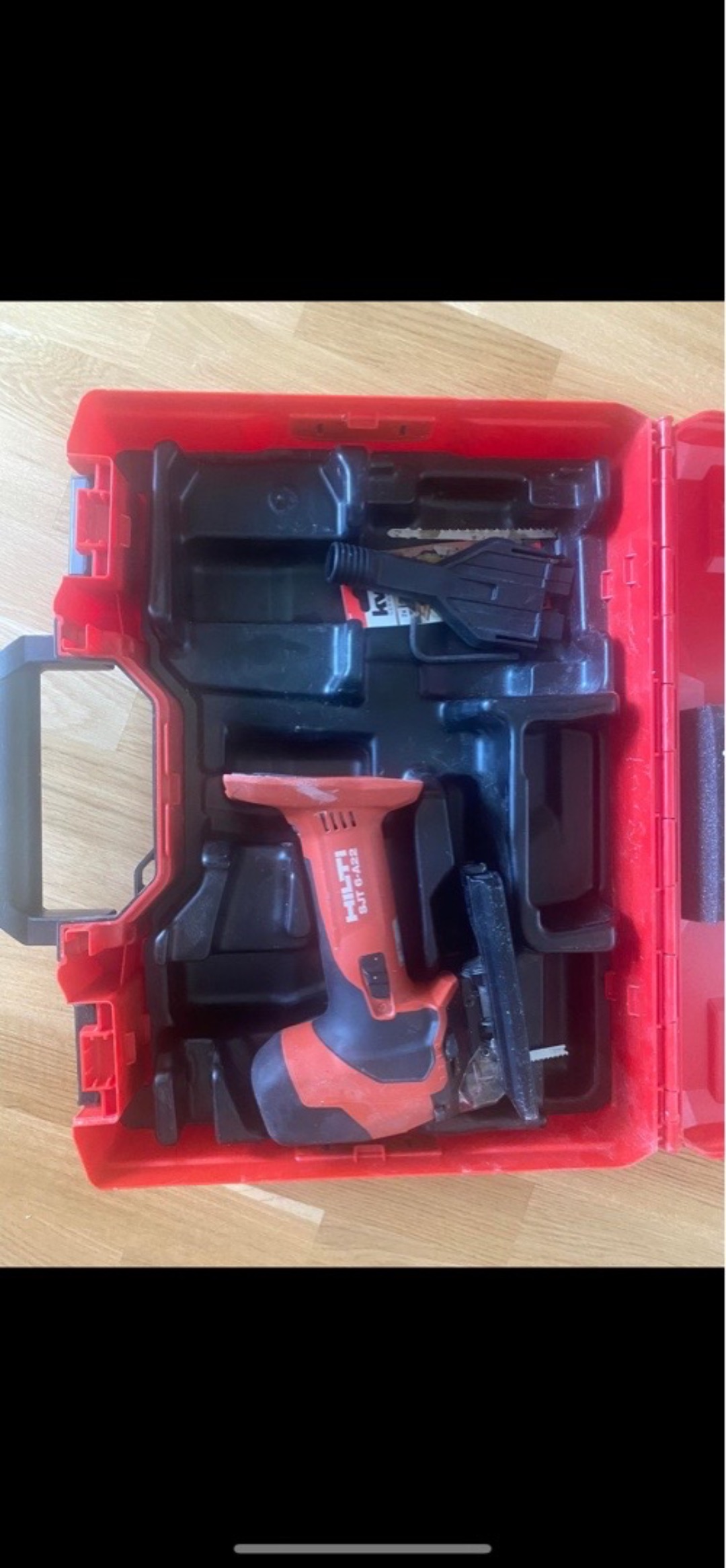 Hilti 22v batteri driven sticksåg