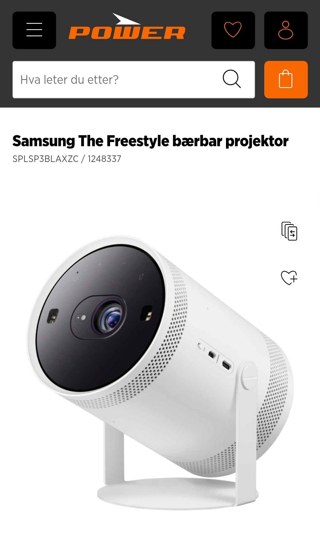 Samsung the freestyle projektor