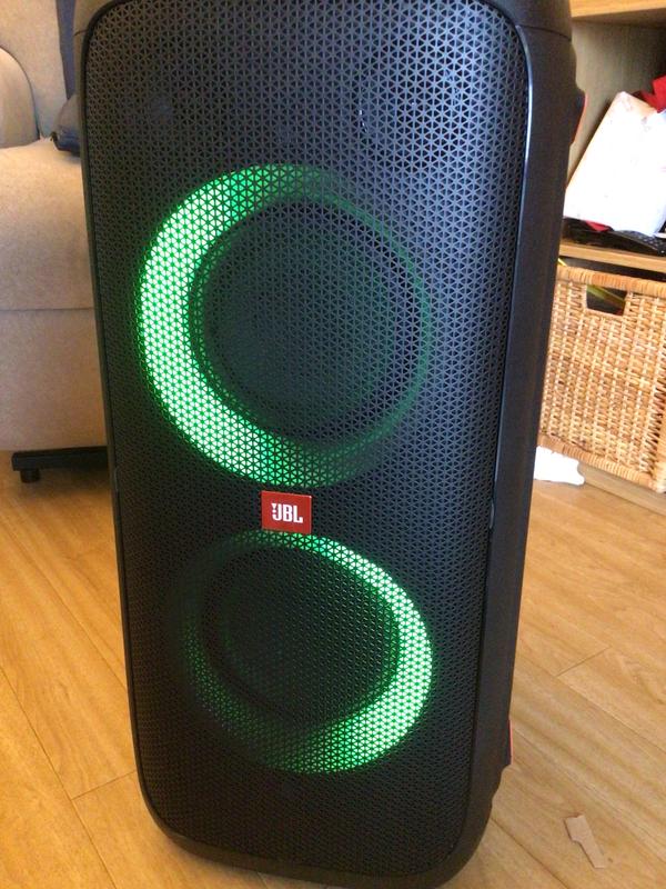Fet jbl-högtalare med mikrofon
