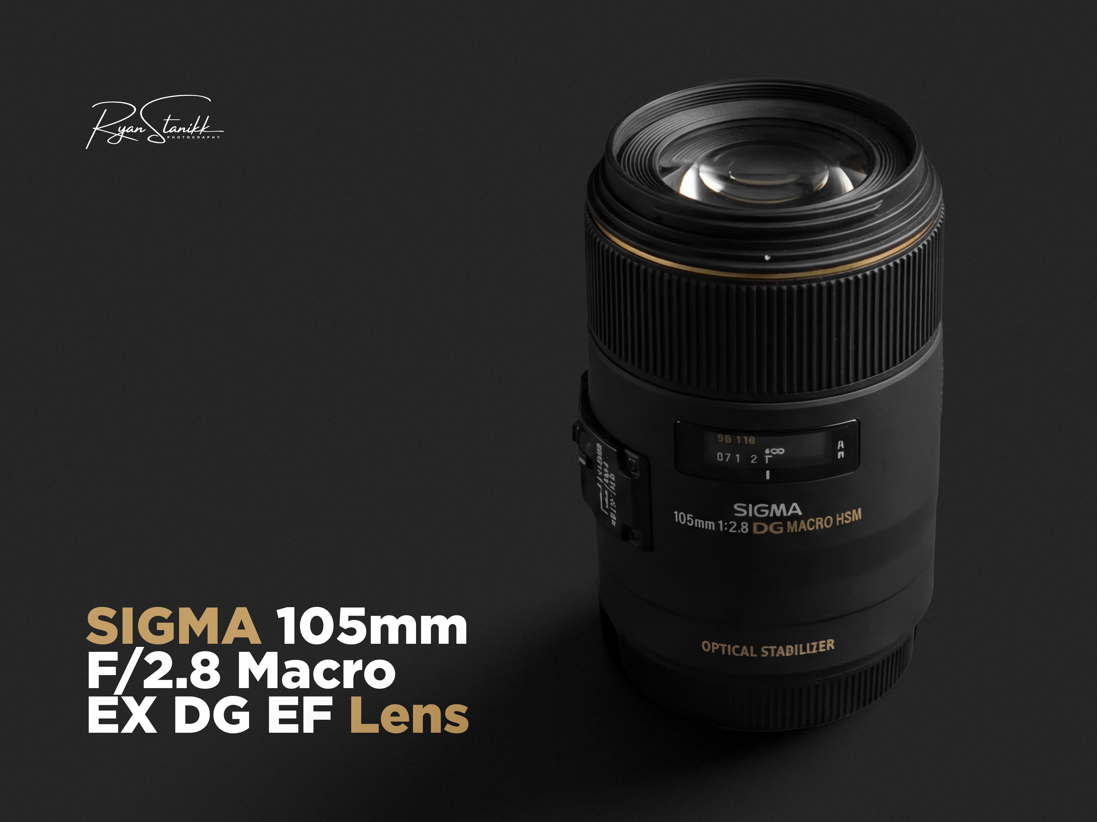 Sigma 105mm f2.8 macro ex dg os hsm - canon fit