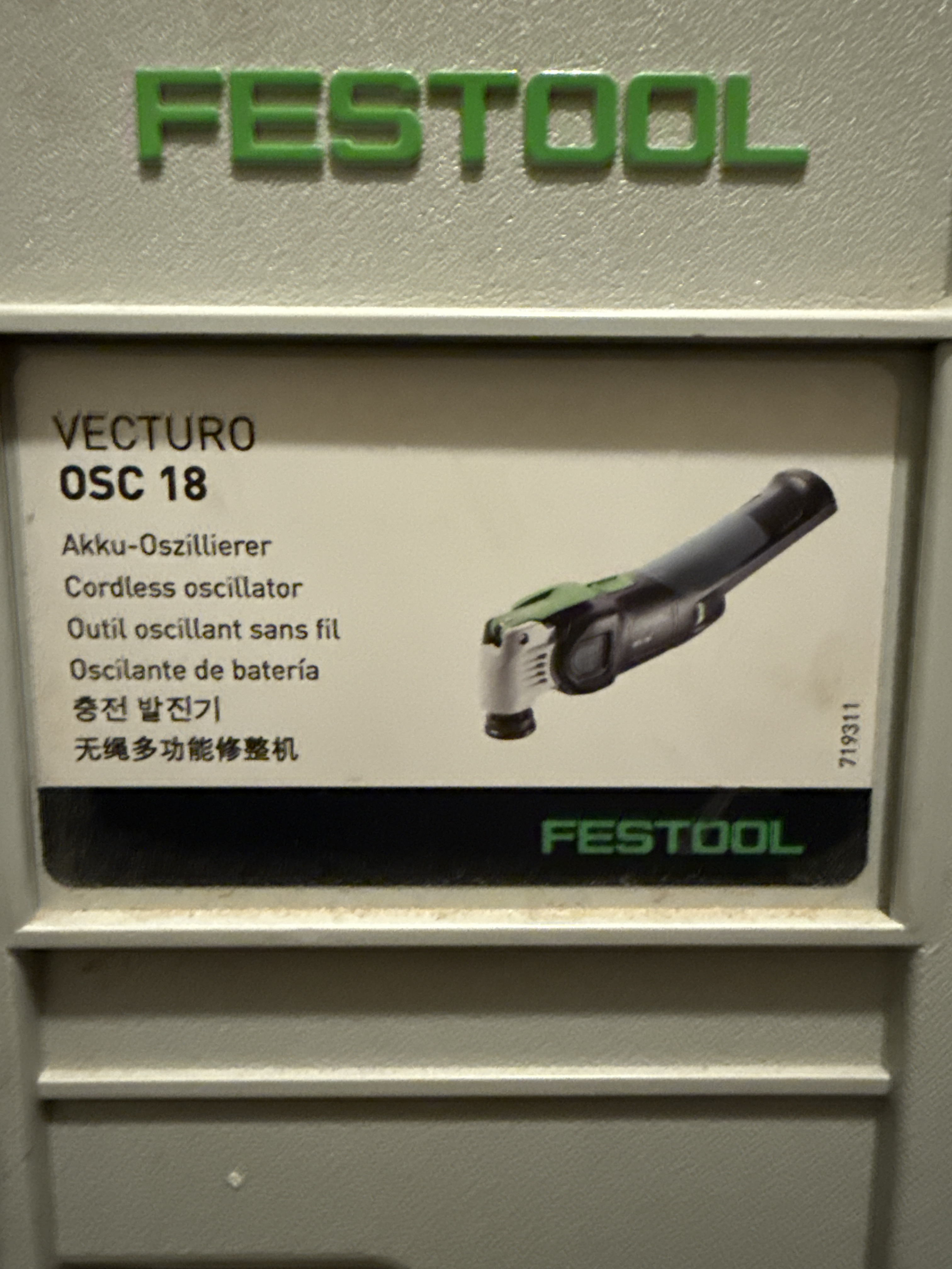 Festool  osc 18 multi 