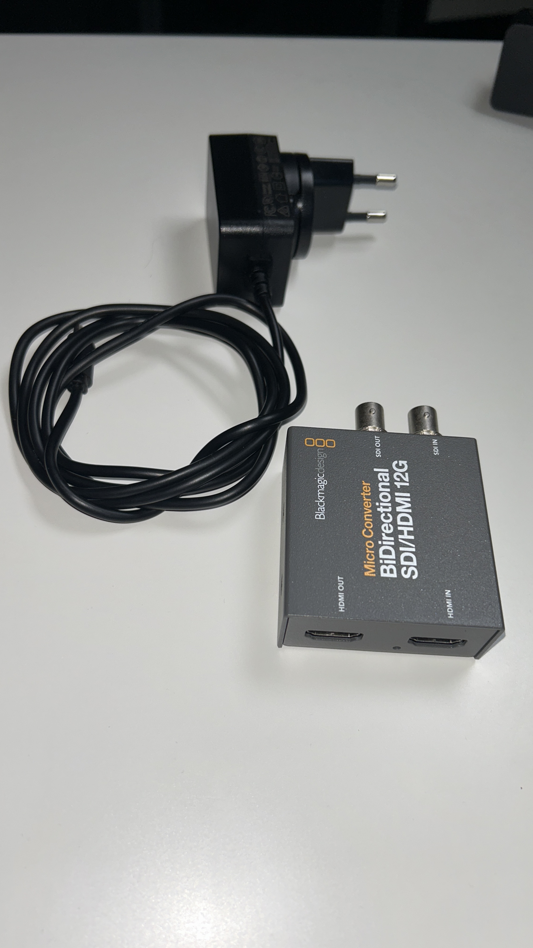 Blackmagic micro converter bidirectional sdi/hdmi 12g inkl. ström