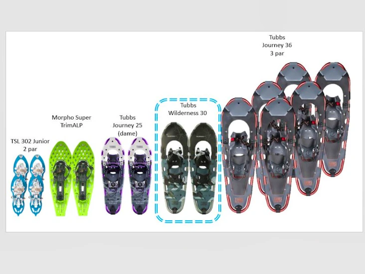 Truger "30" - tubbs wilderness