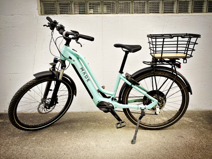 El-sykkel med demping