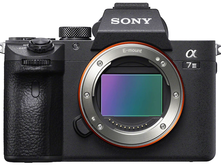 Sony a7iii mirrorless camera
