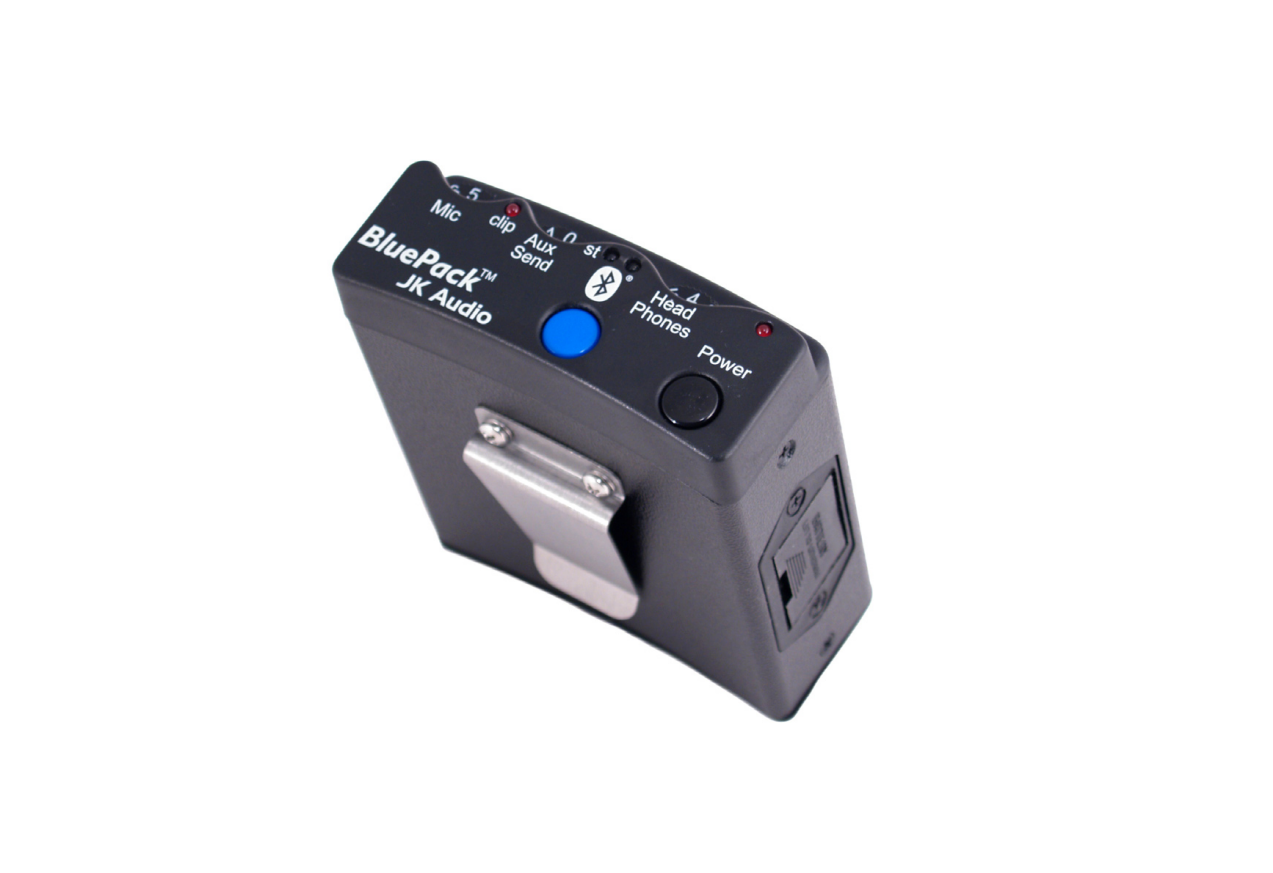 Jk audio bluepack wireless interview tool – bluetooth audio interface