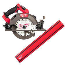 Milwaukee sirkelsag m18 batteri med skinne