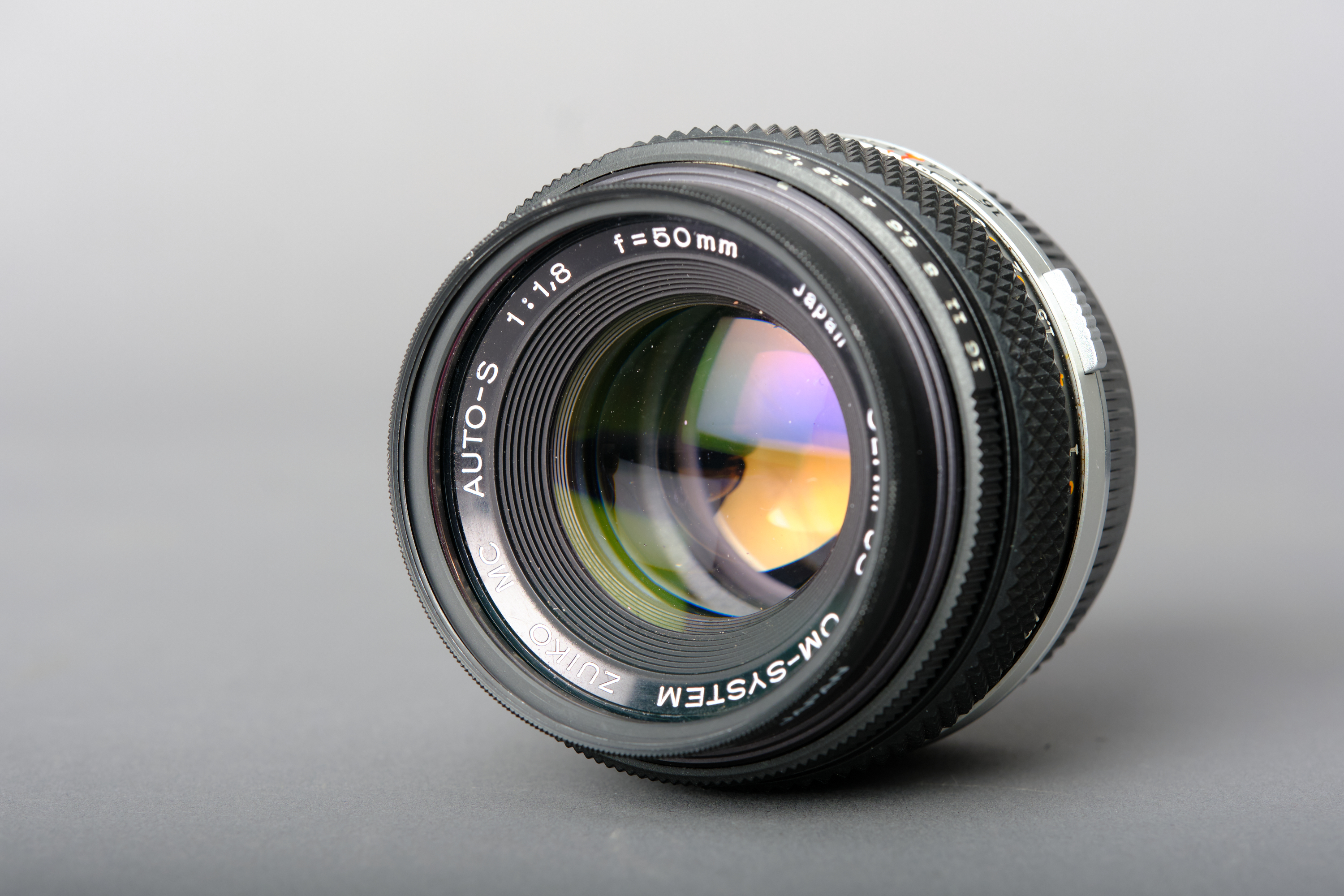 Olympus zuiko 50mm f/1.8 manual lens