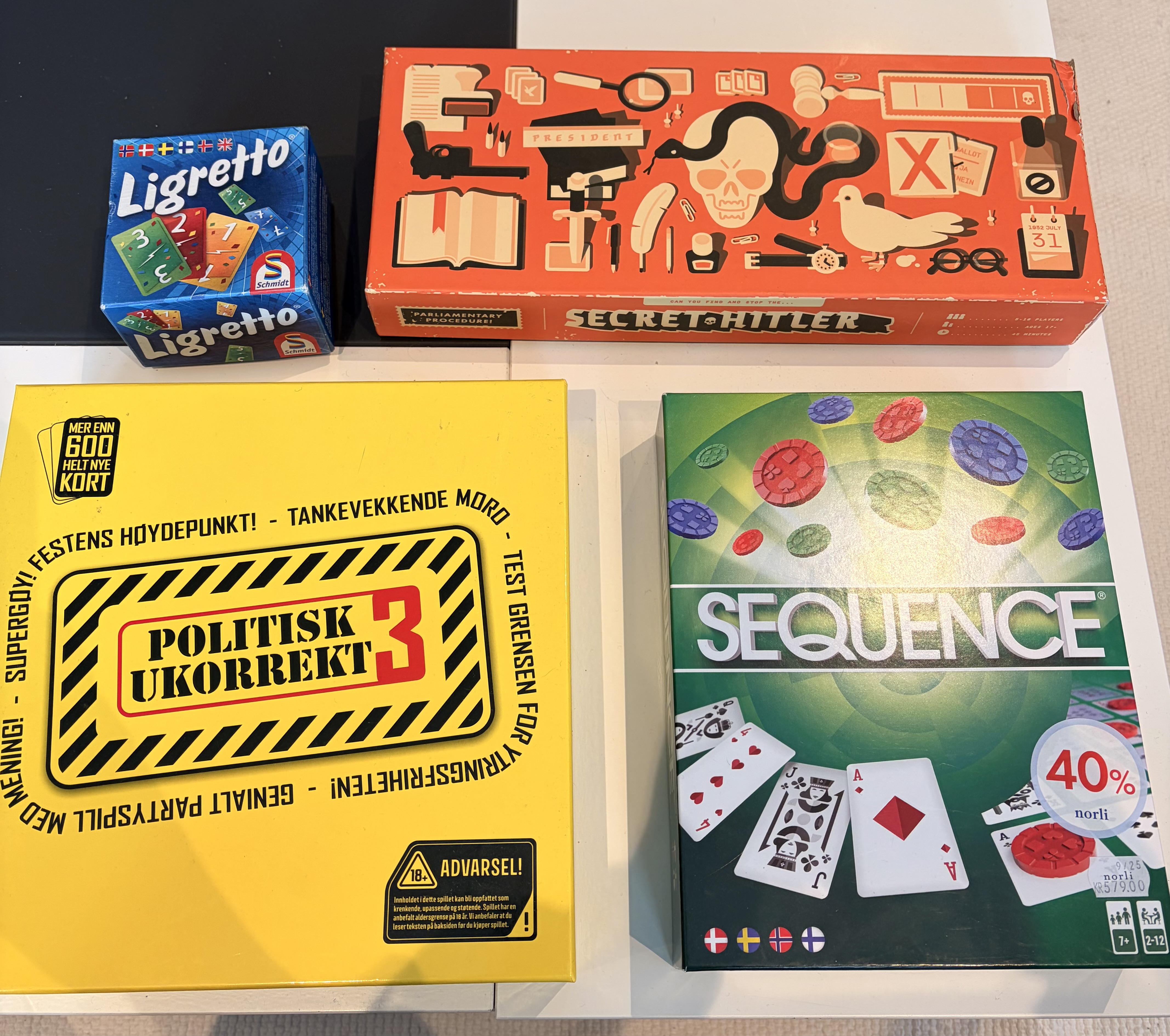 Flere brettspill!!