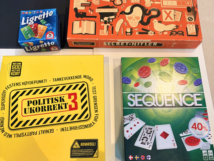 Flere brettspill!!