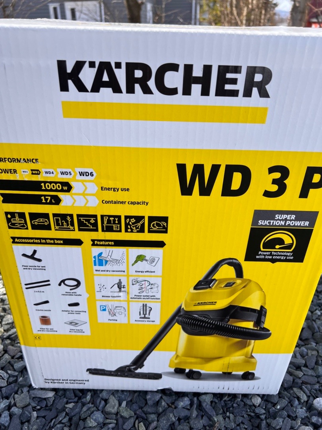 Tørr-/våtstøvsuger: kärcher