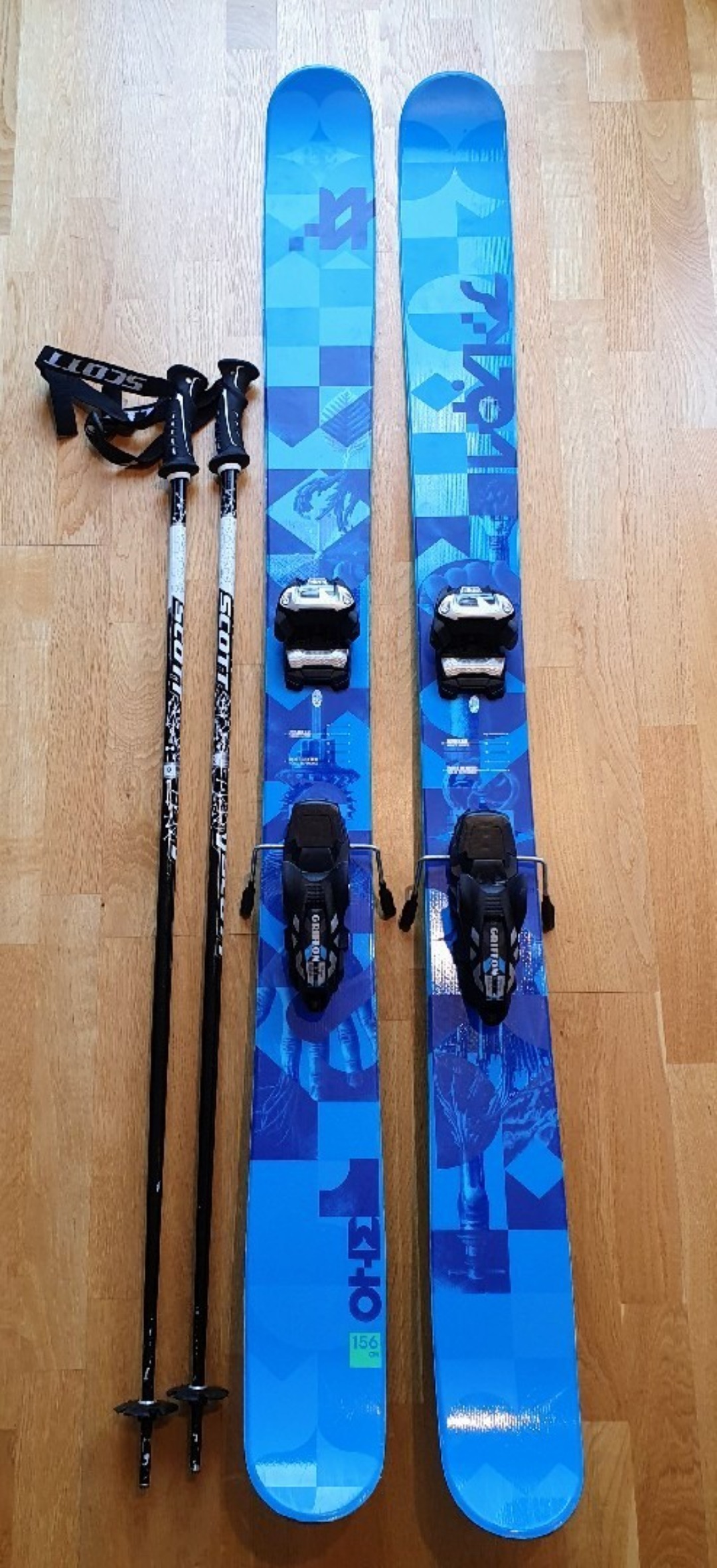 Pudderplanker fra volkl for dame (156 cm)
