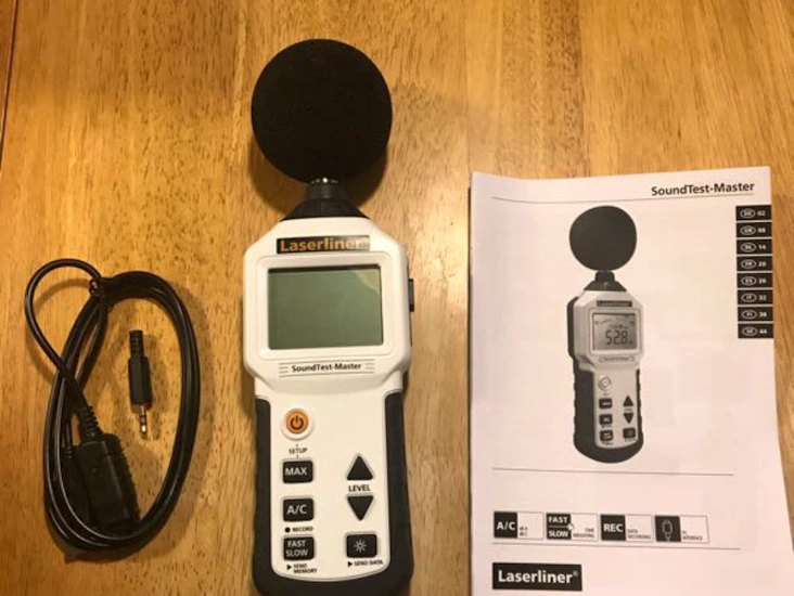 Decibelmätare/ ljudmätare