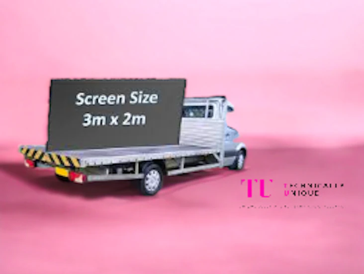 Mobile led screen van - led wall
