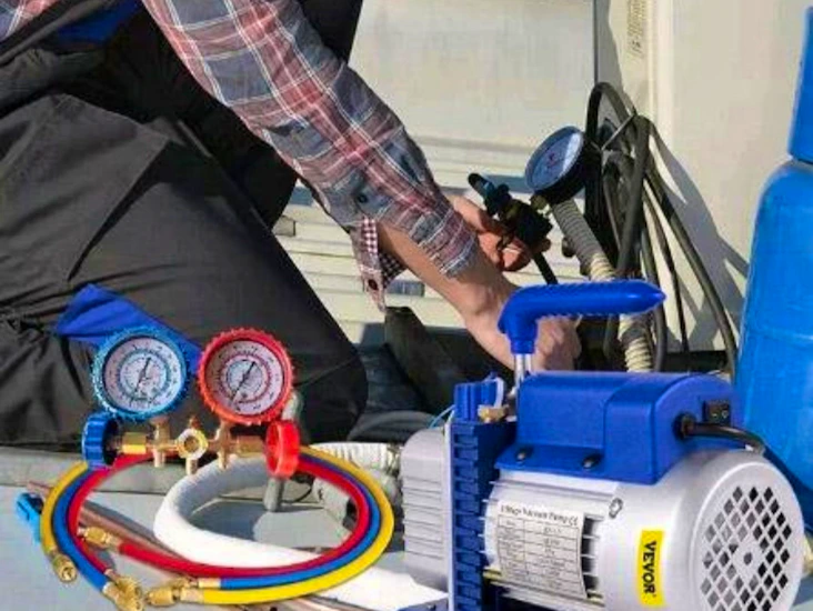 4 cfm vacuumpump manometer