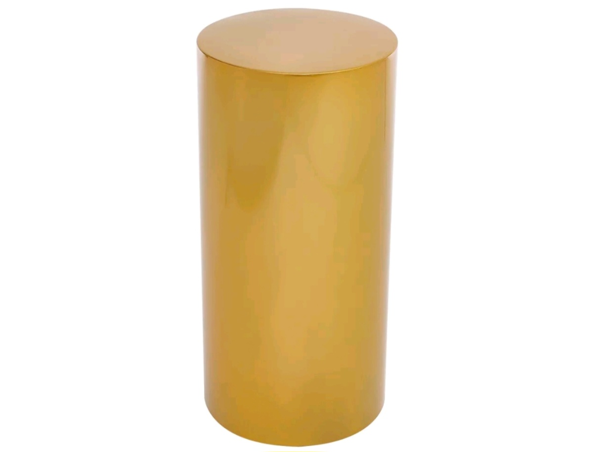 55x30cm gold plinth/cake stand (including fabric cover)