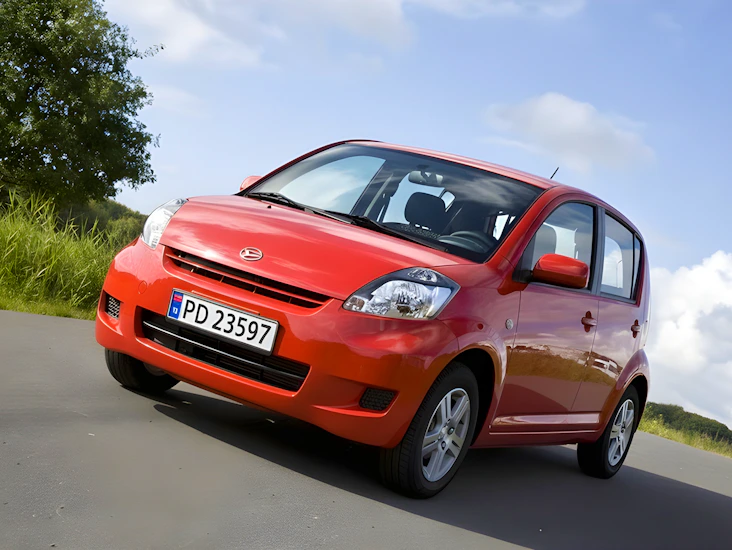 Leiebil - daihatsu sirion 5-seter automat