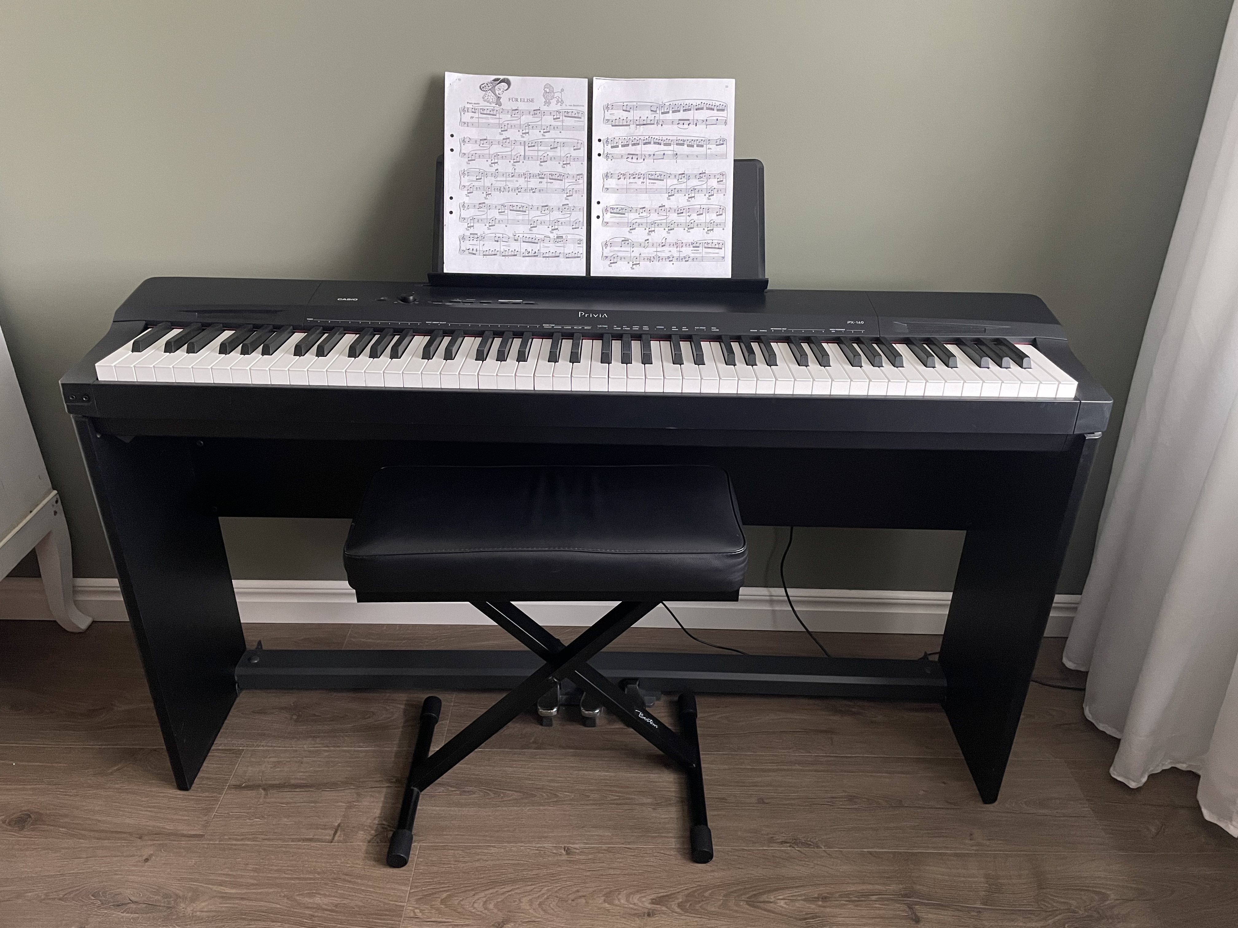 Digitalpiano casio privia px-160