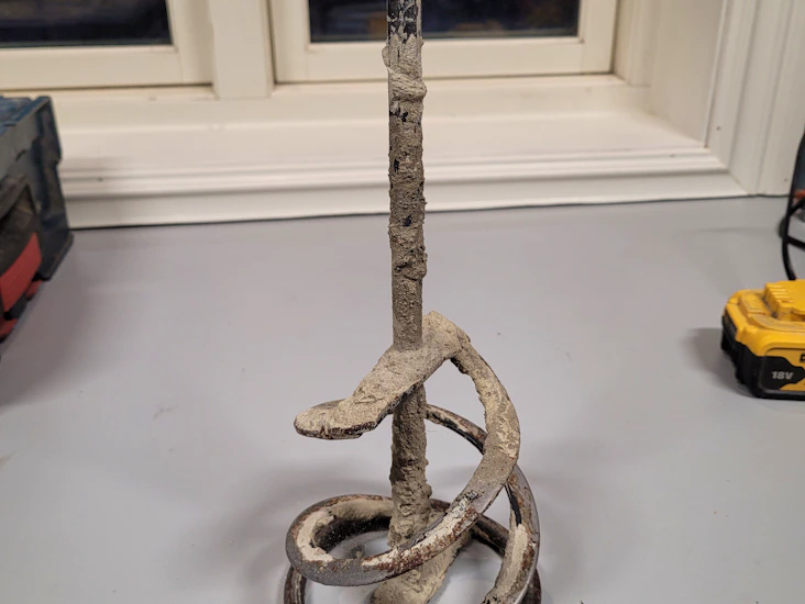 Betongvisp / omrörare