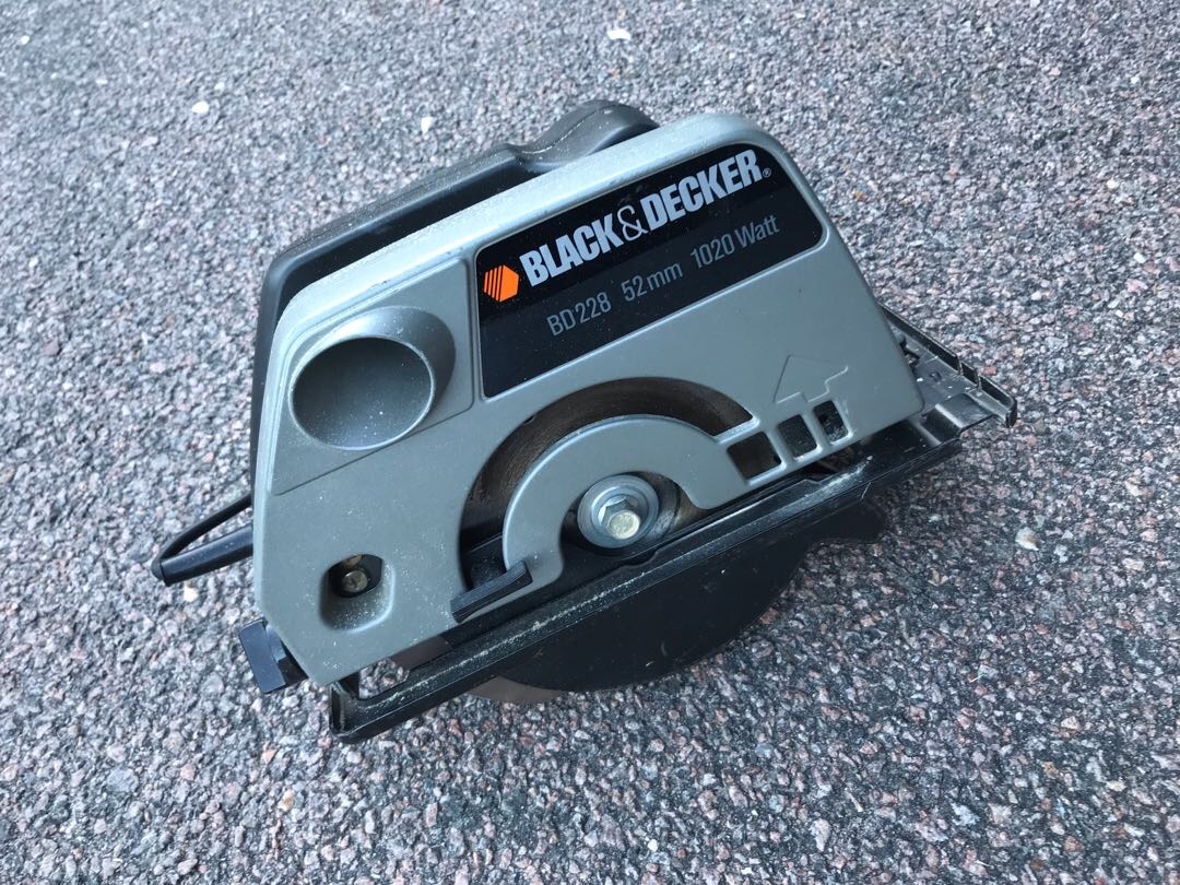 Cirkelsåg black&decker