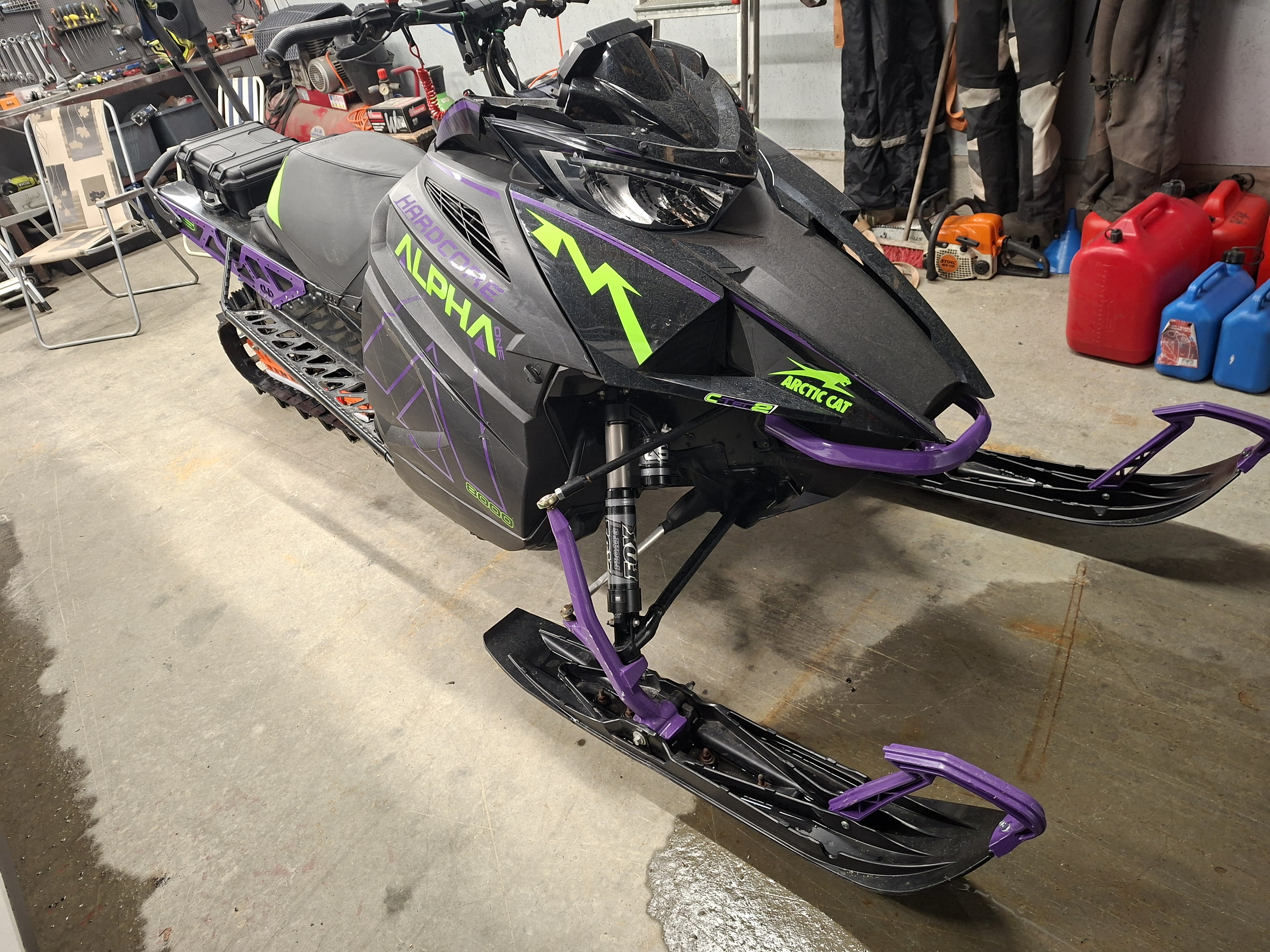 2019 arctic cat m8000 hardcore 141"