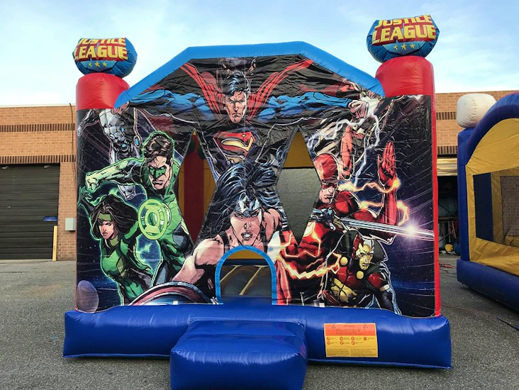 Justice league moonbounce