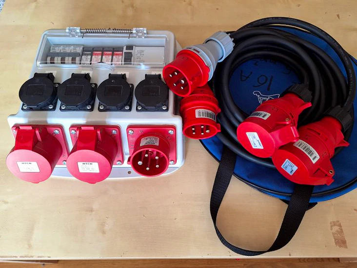 Byggcentral elcentral 16a cee kabel